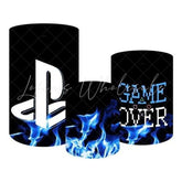 Gamer 3D Fun Themed Cover Cylinders Kit