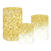 Glitter Gold Shine Celebration Cover Cylinders Kit