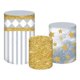 Glitter Star Night Sky Adventure Themed Cover Cylinders Kit