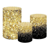 Golden Black Elegant Design Themed Cover Cylinders Kit