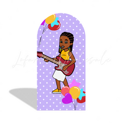 Gracie?¡¥s Corner Birthday Party Arch Backdrop Wall Cloth Cover