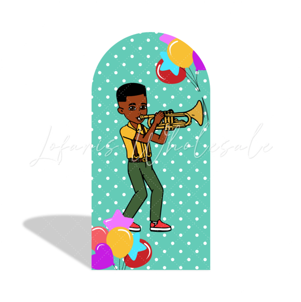 Gracie?¡¥s Corner Birthday Party Arch Backdrop Wall Cloth Cover