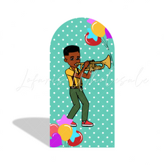 Gracie?¡¥s Corner Birthday Party Arch Backdrop Wall Cloth Cover