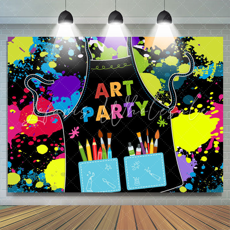 Lofaris Graffiti Art Party Happy Birthday Backdrop For Boy