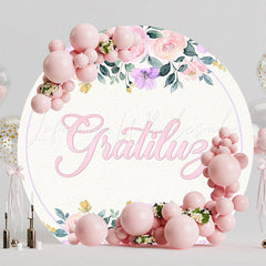 Gratiluz Magical Round Backdrop for Special Celebration