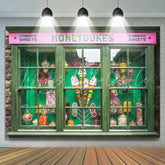 Lofaris Green Candy Land Shop Honeydukes Birthday Backdrop