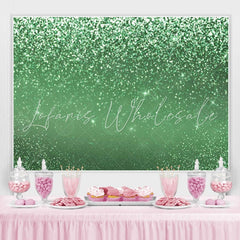 Lofaris Green flash chips bokeh Photo studio prop Backdrop