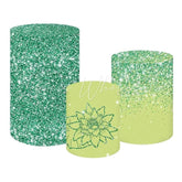 Green Flower Garden Fresh Themed Cover Cylinders Kit