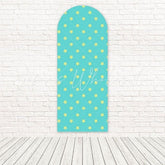 Green Little Stars Twinkle Dream Sky Arch Backdrop For Night Party