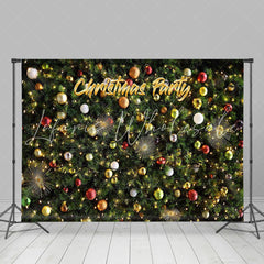 Lofaris Greenery Plants Decorative Bauble Christmas Backdrop