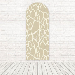 Grey Cow Print Stylish Decorative Theme Party Arch Backdrop