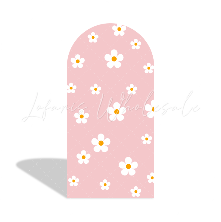 Groovy One Happy Birthday Baby Shower Party Background Arch Backdrop Wall Cloth Cover
