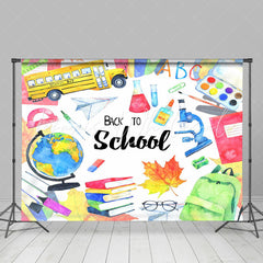 Lofaris Happy Back To School Backfrop For Students