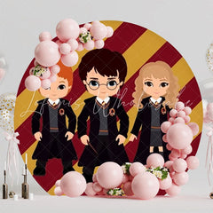 Harry Potter Wizarding Round Backdrop For Magical Celebrations