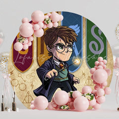 Harry Potter Wizarding World Round Backdrop For Magical Events