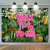 Lofaris Hawaii Night Talk Thirty To My Birthday Backdrop