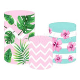 Hawaiian Tropical Flamingo Fun Themed Cover Cylinders Kit