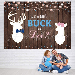 Lofaris He or She Board Photoshoot Backdrop for Baby Shower