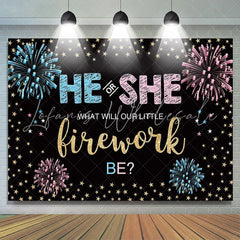 Lofaris He Or She Independence Day Spark Gender Reveal Banner