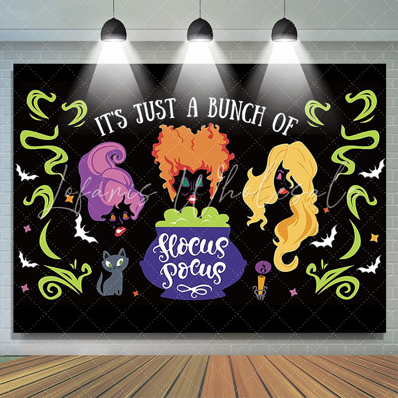 Lofaris Halloween Witch Sisters Its Just A Bunch Backdrops