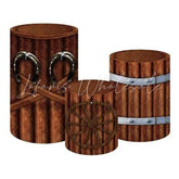 Horse Farm Adventure Themed Cover Cylinders Kit