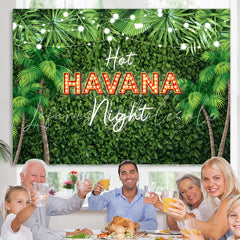 Lofaris Hot Havana Night Theme Jungle Holiday Party Backdrop
