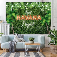 Lofaris Hot Havana Night Theme Jungle Holiday Party Backdrop