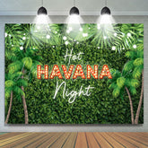 Lofaris Hot Havana Night Theme Jungle Holiday Party Backdrop