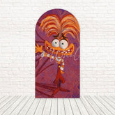 Inside Out 2 Anxiety Purple Feeling Arch Backdrop For Inside Out Theme