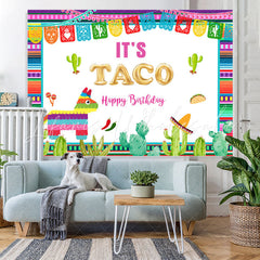 Lofaris Its A Mexican Tato Happy Birhday Backdrop For Children