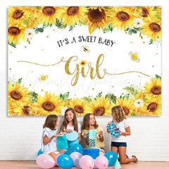 Lofaris It¡¯S A Sweet Baby Girl With Sunflowers Shower