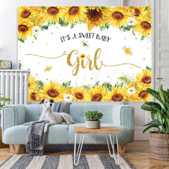 Lofaris It¡¯S A Sweet Baby Girl With Sunflowers Shower