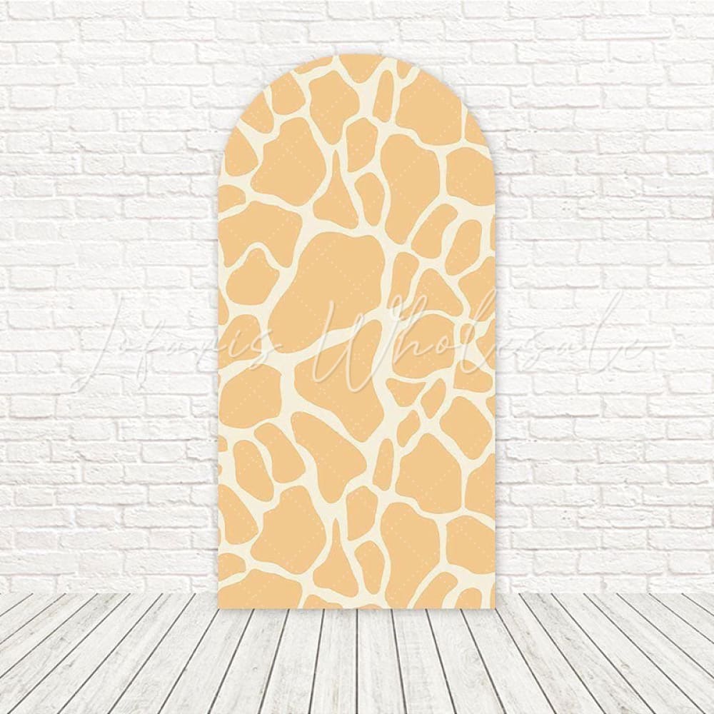 Jungle Animal Print Wild Nature Arch Backdrop For Safari Party Set