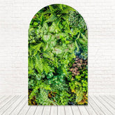 Jungle Foliage Arch Backdrop for Nature and Adventure-Inspired Events