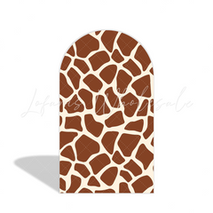 Jungle Safari Animal Theme Happy Birthday Party Arch Backdrop Wall Cloth Cover
