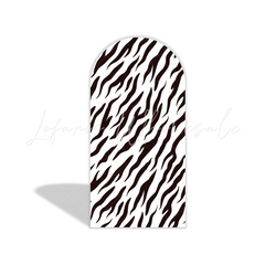 Jungle Safari Animal Zebra Leopard Cheetah Giraffe Skin Arch Backdrop Wall Cloth Cover For Baby Shower Happy Birthday Party