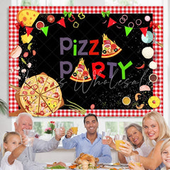 Lofaris Kids Cooking Theme Pizza Party Bachdrop for Photoshoot