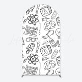 Learning Theme Arch Backdrop for Kids Party Decor