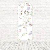 Leaves Butterflies Nature Arch Backdrop For Whimsical Occasions