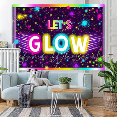 Lofaris Lets Clow Colorful Graffiti Backdrop For Birthday Party
