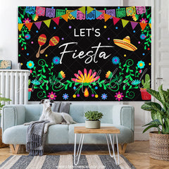 Lofaris Lets Fiesta Plant Succulents Happy Holiday Backdrop