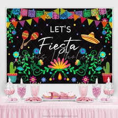 Lofaris Lets Fiesta Plant Succulents Happy Holiday Backdrop