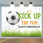 Lofaris Lets Kick Up The Fun Happy Birthday Backdrop For Party