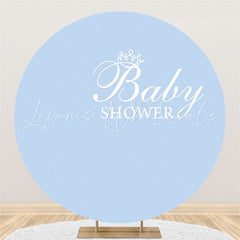 Lofaris Light Blue Backdrop For Baby Shower Party Banner