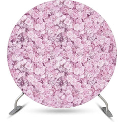 Lofaris Light Purple Dense Flowers Circle Wedding Backdrop
