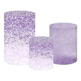 Lilac Glitter Shine Themed Cover Cylinders Kit