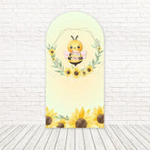 Little Bee Cheerful Party Arch Backdrop For Cute Celebrations