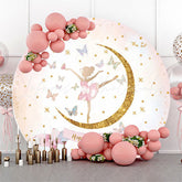 Lofaris Little Elf Butterflies Birthday Backdrop For Girls