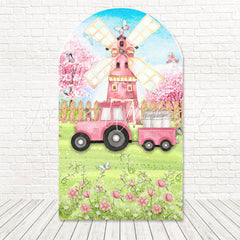 Little Farm Sunshine Meadow Arch Backdrop For Backyard Gathering