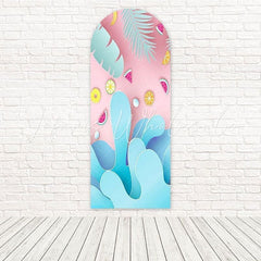 Little Fruits Summer Splash Juicy Mood Arch Backdrop For Tropical Vibe
